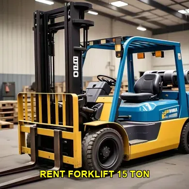 rent forklift 15 ton